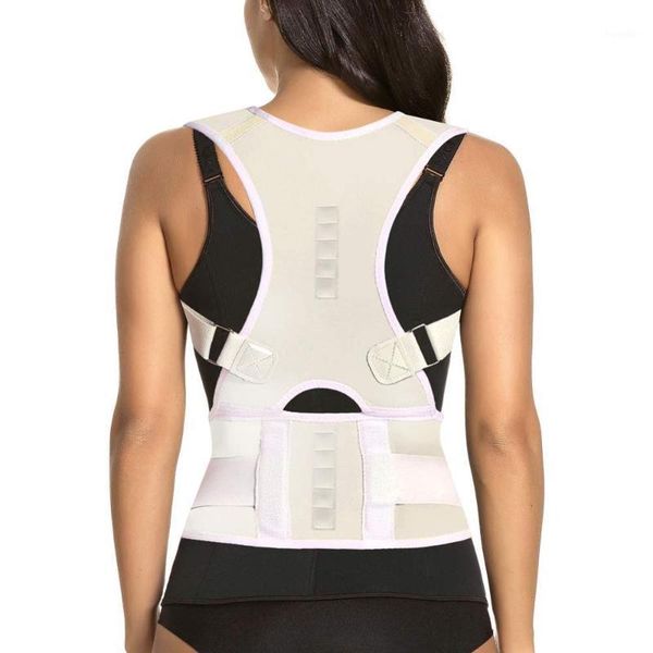 back support magnetic posture corrector for women men orthopedic corset belt pain brace magnets therapy1, Black;blue
back support magnetic posture corrector for women men orthopedic corset belt pain brace magnets therapy1, Black;blue