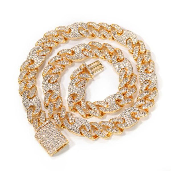 europe and america zircon cklace cuba 12mm jewelry iced out accessories prong cuban chain men color matching chain, Silver
europe and america zircon cklace cuba 12mm jewelry iced out accessories prong cuban chain men color matching chain, Silver