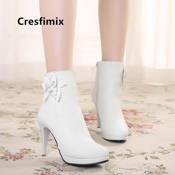 cresfimix bottes femmes women classic white high heel boots ladies fashion comfortable autumn boots botas b6047, Black
cresfimix bottes femmes women classic white high heel boots ladies fashion comfortable autumn boots botas b6047, Black