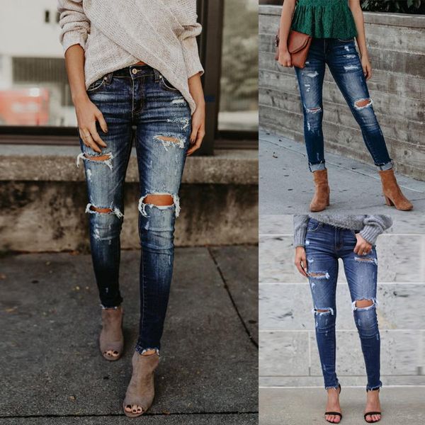 sagace2020 womens stretch skinny ripped hole washed denim jeans female slim jeggings high waist pencil pants trousers, Black;white
sagace2020 womens stretch skinny ripped hole washed denim jeans female slim jeggings high waist pencil pants trousers, Black;white