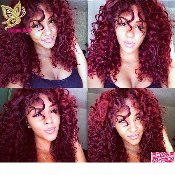 burgundy kinky curly full lace wig human hair brazilian glueless lace front human hair wig with bleached knots baby hair, Black;brown
burgundy kinky curly full lace wig human hair brazilian glueless lace front human hair wig with bleached knots baby hair, Black;brown