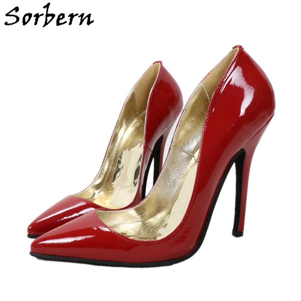 sorbern 14cm high heels red pumps women shoes pointed toe custom colors slip on ol shoes stilettos party heels fetish shoes, Black
sorbern 14cm high heels red pumps women shoes pointed toe custom colors slip on ol shoes stilettos party heels fetish shoes, Black