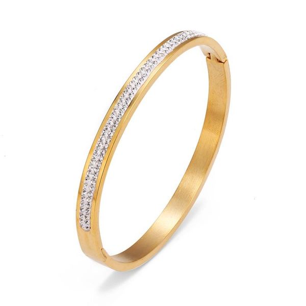 buckle bracelet with diamond ladies fashion style elegant opening multi-row clay stainless steel bracelet, Black
buckle bracelet with diamond ladies fashion style elegant opening multi-row clay stainless steel bracelet, Black