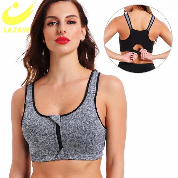lazawg push up bralette sports bras women seamless yoga bra with padded front zipper brassiere wirefitness sportwear 1, White;black
lazawg push up bralette sports bras women seamless yoga bra with padded front zipper brassiere wirefitness sportwear 1, White;black