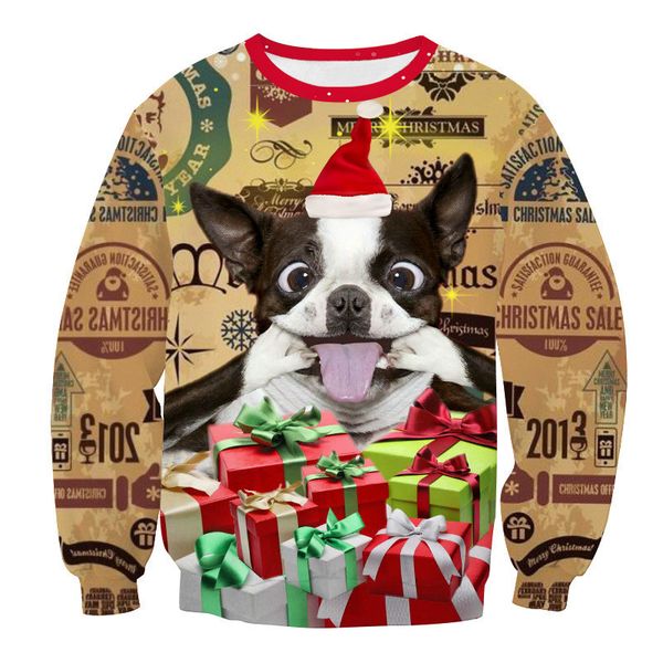 funny fake christmas sweater men women ugly christmas sweater for holidays santa elf sweater autumn winter xmas clothing, White;black
funny fake christmas sweater men women ugly christmas sweater for holidays santa elf sweater autumn winter xmas clothing, White;black