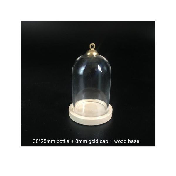 1set 38*25mm bell jar shape tube clear glass bubble bottle & tray & connector for diy jewelry necklace accessories jllszn, Black
1set 38*25mm bell jar shape tube clear glass bubble bottle & tray & connector for diy jewelry necklace accessories jllszn, Black