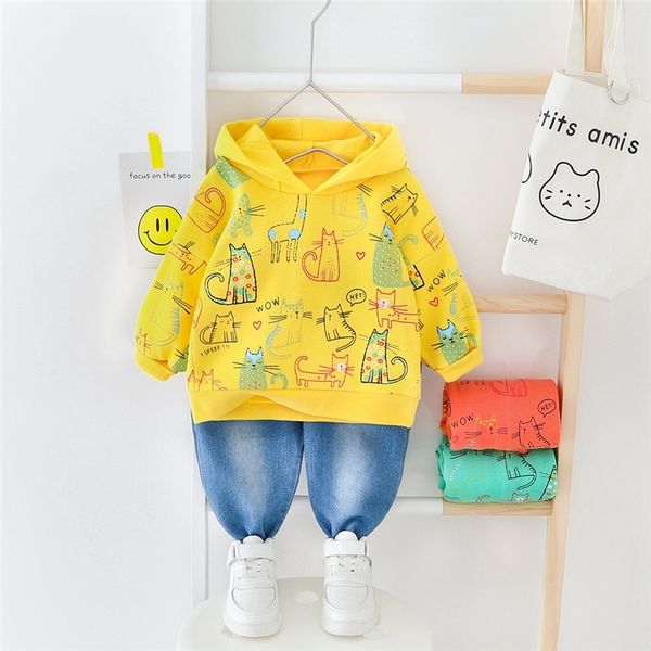 hylkidhuose 2020 spring baby girls boys clothing sets hooded printing cartoon t shirt jeans children toddler infant clothes lj201223, White
hylkidhuose 2020 spring baby girls boys clothing sets hooded printing cartoon t shirt jeans children toddler infant clothes lj201223, White