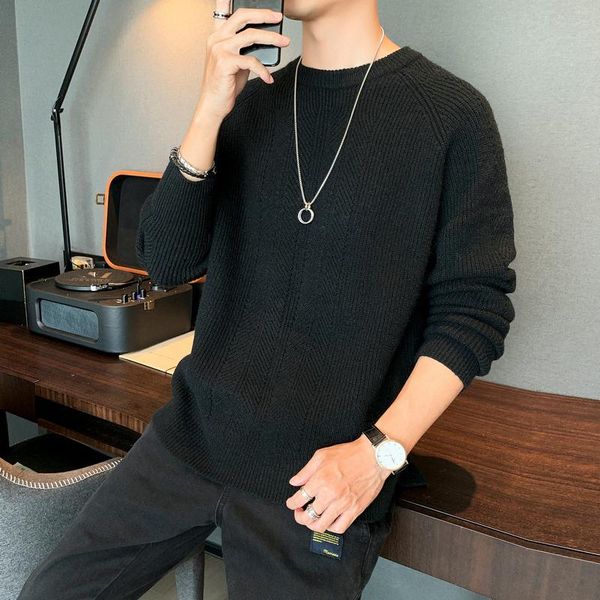 men's sweaters 6colors autumn winter thick warm knitted pullovers men casual loose long sleeve o-neck comfortable pull homme 3xl, White;black
men's sweaters 6colors autumn winter thick warm knitted pullovers men casual loose long sleeve o-neck comfortable pull homme 3xl, White;black