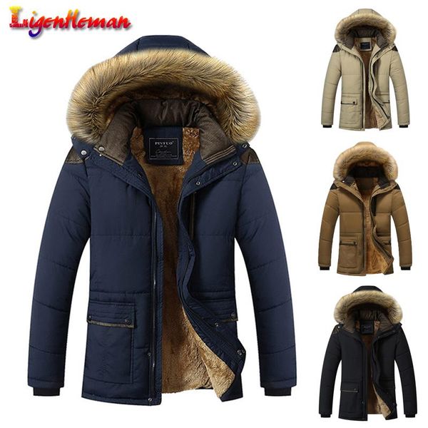 winter new 2020 slim thick long jacket men fashion fur collar hooded wool liner jacket men down keep warm coat windproof, Black
winter new 2020 slim thick long jacket men fashion fur collar hooded wool liner jacket men down keep warm coat windproof, Black