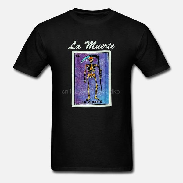 mexican loteria la muerte black short sleeve fashion funny 100% cotton hoodie designers t shirts sweatshirt
mexican loteria la muerte black short sleeve fashion funny 100% cotton hoodie designers t shirts sweatshirt