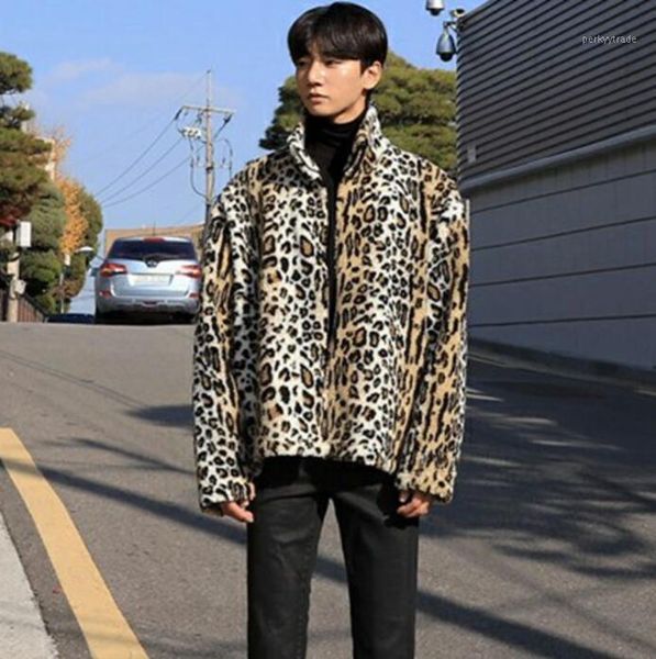 men's fur & faux autumn leopard leather jacket mens winter thicken warm short coat men loose jackets jaqueta de couro b1151, Black
men's fur & faux autumn leopard leather jacket mens winter thicken warm short coat men loose jackets jaqueta de couro b1151, Black