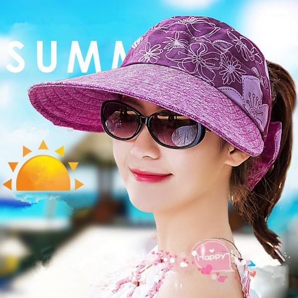 wide brim hats sun for women visors hat fishing fisher beach uv protection cap pink ladies embroidery summer caps wide1, Blue;gray
wide brim hats sun for women visors hat fishing fisher beach uv protection cap pink ladies embroidery summer caps wide1, Blue;gray
