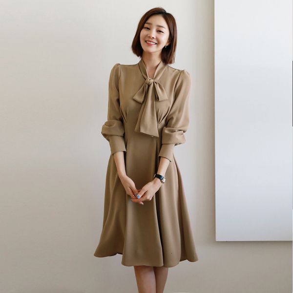 2021 new spring autumn women elegant office lady slim sweet a-line long sleeve party bodycon eiby, Black;gray
2021 new spring autumn women elegant office lady slim sweet a-line long sleeve party bodycon eiby, Black;gray