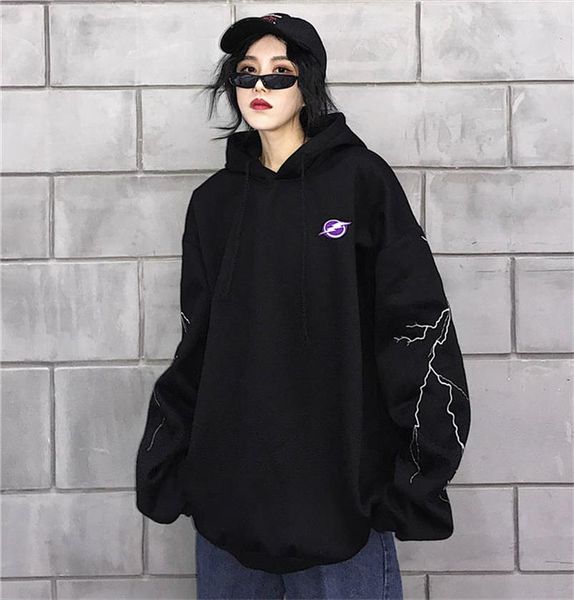 long sleeve loose ulzzang printed womens autumn girls sweatshirt hoodies high street japan harajuku fall streetwear casual, Black
long sleeve loose ulzzang printed womens autumn girls sweatshirt hoodies high street japan harajuku fall streetwear casual, Black
