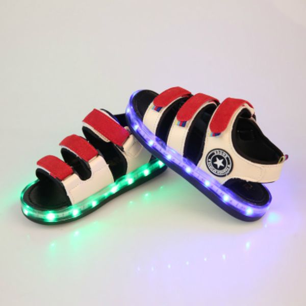 usb charging girls sports kids shoes boys led luminous baby light summer flip flops children toddler sandals, Black
usb charging girls sports kids shoes boys led luminous baby light summer flip flops children toddler sandals, Black