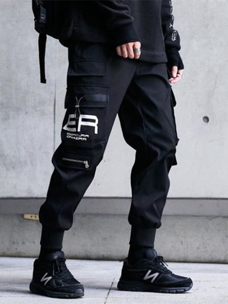 2020 new cargo autumn winter men's high street popular multi-pocket casual fashion thickened small leg pants, Black
2020 new cargo autumn winter men's high street popular multi-pocket casual fashion thickened small leg pants, Black