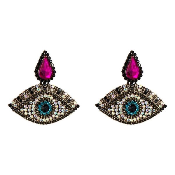 Exaggerated Resin Rhinestone Eyes Charms Dangle Earrings For Women Fashion Jewelry Party Statement Earrings Accessories, Silver
Exaggerated Resin Rhinestone Eyes Charms Dangle Earrings For Women Fashion Jewelry Party Statement Earrings Accessories, Silver