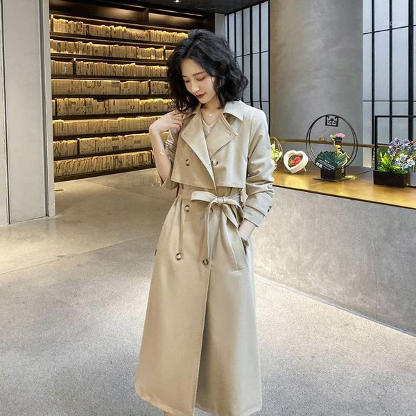 khaki men's casual windbreaker british double-breasted 2020 spring yi du pretend new tie-wrap over-the-knee coat coat female1, Tan;black
khaki men's casual windbreaker british double-breasted 2020 spring yi du pretend new tie-wrap over-the-knee coat coat female1, Tan;black