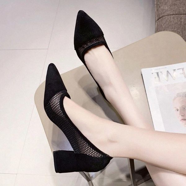 2020 summer shoes women pumps hollow outs boat shoes pointed toe high heels dress mesh sandals zapatos de mujer 8374n #zl3j, Black
2020 summer shoes women pumps hollow outs boat shoes pointed toe high heels dress mesh sandals zapatos de mujer 8374n #zl3j, Black