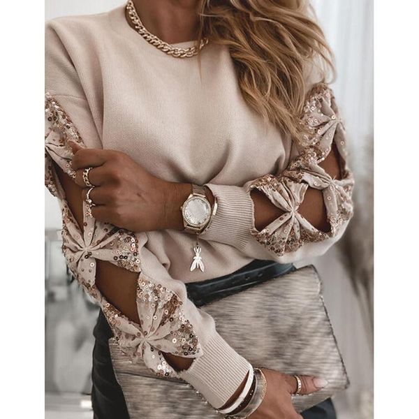 women's sweaters muyogrt women sequin 2021 autumn winter off shoulder pullover solid color ladies casual long sleeve pullovers, White;black
women's sweaters muyogrt women sequin 2021 autumn winter off shoulder pullover solid color ladies casual long sleeve pullovers, White;black