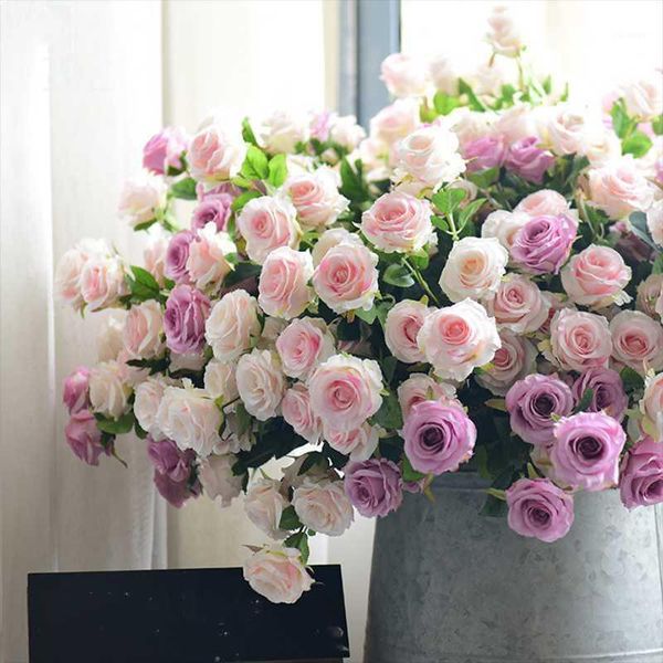 1 bouquet 6 heads artificial flowers silk rose wedding decoration flower fake flower flores for diy home garden decoration1
1 bouquet 6 heads artificial flowers silk rose wedding decoration flower fake flower flores for diy home garden decoration1