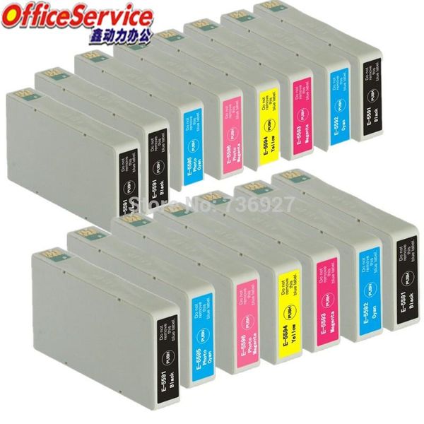 15x compatible ink cartridge t5591 t5592 t5593 t5594 t5595 t5596 for stylus p rx700 inkjet printer
15x compatible ink cartridge t5591 t5592 t5593 t5594 t5595 t5596 for stylus p rx700 inkjet printer