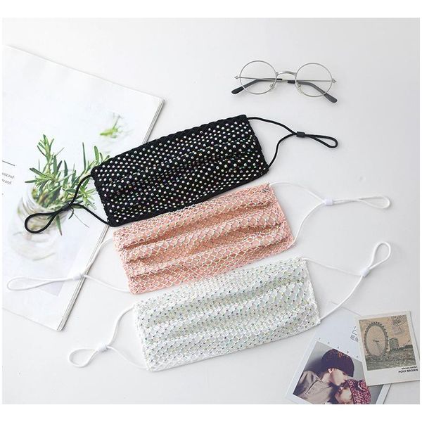 17 colors fashion bling crystal mask diamond designer mask grid sequin face masks breathable washab jllonc mx_home
17 colors fashion bling crystal mask diamond designer mask grid sequin face masks breathable washab jllonc mx_home