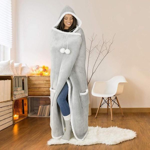 fleece tv blanket for women fluffy cloak winter plush blankets soft warm blanket weighted hooded coats plaid robe cobertor
fleece tv blanket for women fluffy cloak winter plush blankets soft warm blanket weighted hooded coats plaid robe cobertor