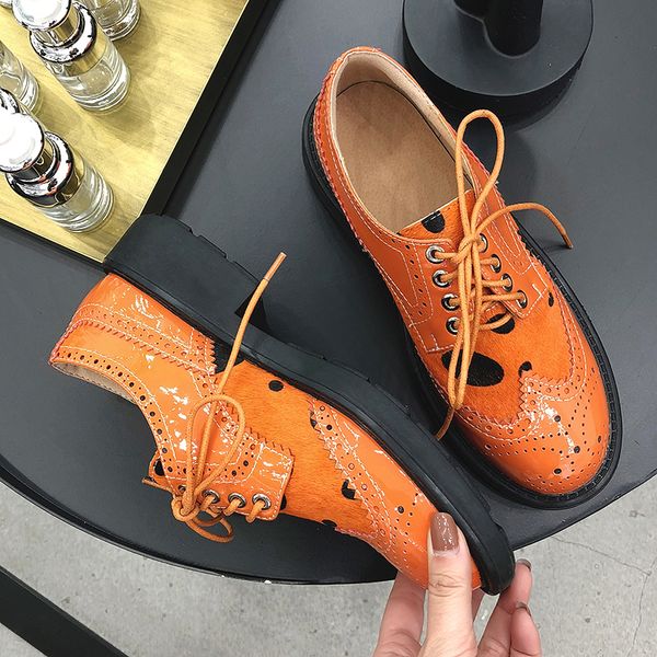 2021 genuine female only fashion shoes length 22-26 in ladies cow pumps + horse colorblock brogues hair 4zw0, Black
2021 genuine female only fashion shoes length 22-26 in ladies cow pumps + horse colorblock brogues hair 4zw0, Black