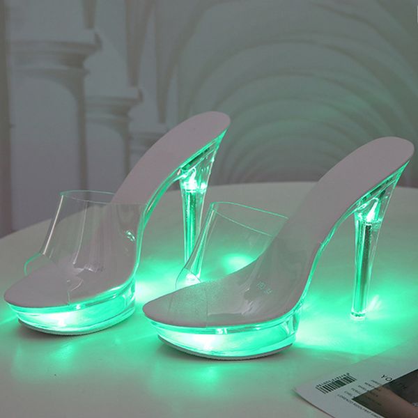 women sandals light up summer shoes slippers transparent high heel wedding sandalias elegant ladies fashion females 2020 1010, Black
women sandals light up summer shoes slippers transparent high heel wedding sandalias elegant ladies fashion females 2020 1010, Black