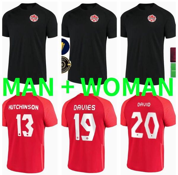man woman 21 22 canada soccer jerseys davies national team home red third black 2021 2022 latest david larin cavallini laryea millar hoilett, Black;yellow
man woman 21 22 canada soccer jerseys davies national team home red third black 2021 2022 latest david larin cavallini laryea millar hoilett, Black;yellow