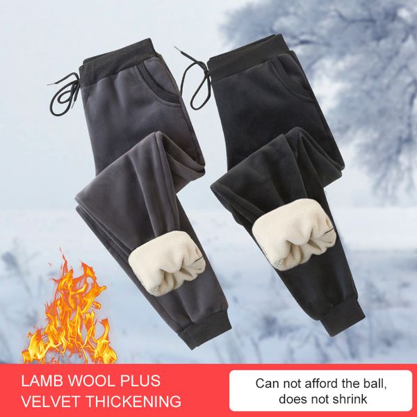 fall winter pants joggers sweatpants women casual thickened lamb wool comfortable warm trousers high waist woman pants 1017, Black;white
fall winter pants joggers sweatpants women casual thickened lamb wool comfortable warm trousers high waist woman pants 1017, Black;white