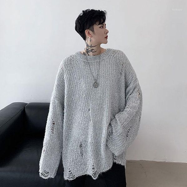 men women long sleeve sequin shining hole knitted pullover sweater male streetwear hip hop punk gothic vintage loose sweater1, White;black
men women long sleeve sequin shining hole knitted pullover sweater male streetwear hip hop punk gothic vintage loose sweater1, White;black