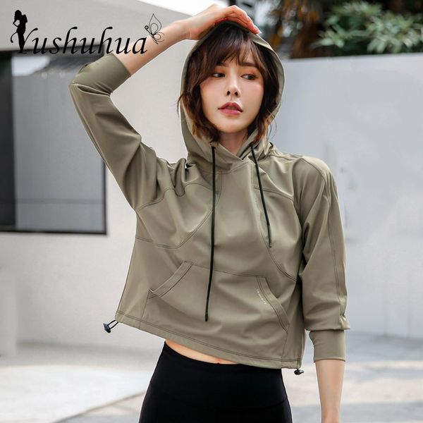 hooded sports yoga top чувство льда thin женщины crop top workout trainin бег jacket фитнес костюмы с длинным рукавом толстовка, White;black
hooded sports yoga top чувство льда thin женщины crop top workout trainin бег jacket фитнес костюмы с длинным рукавом толстовка, White;black