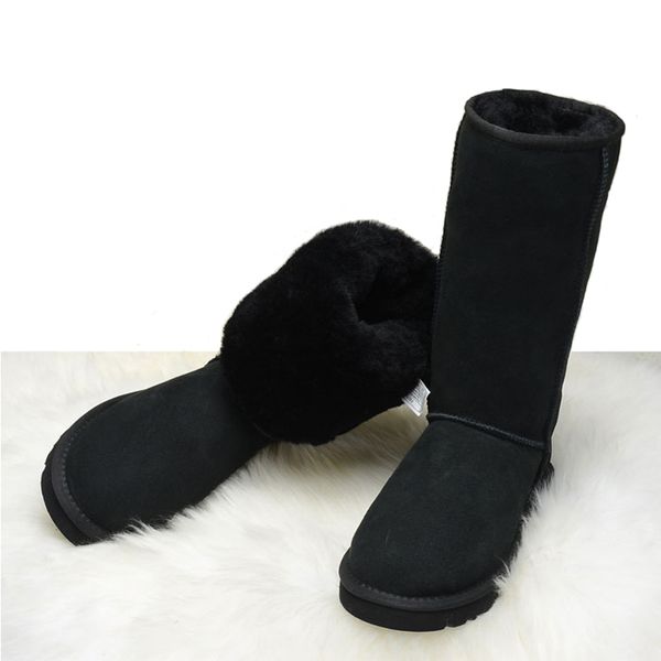 australian style women's snow waterproof genuine cow leather winter warm boots knee-high women shoes c1105, Black
australian style women's snow waterproof genuine cow leather winter warm boots knee-high women shoes c1105, Black