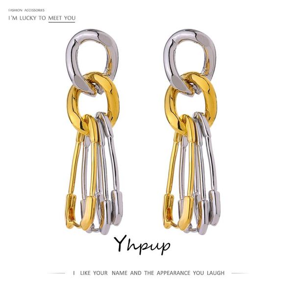 yhpup statement multiple pin dangle earrings chic zinc alloy metal texture earrings jewelry anniversary gift orecchini donna, Silver
yhpup statement multiple pin dangle earrings chic zinc alloy metal texture earrings jewelry anniversary gift orecchini donna, Silver