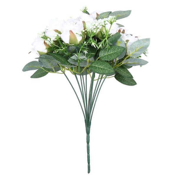 decorative flowers & wreaths 1pc 12 branches simulated rose lifelike romantic non-fading bouquet valentines day gift for wedding party festi
decorative flowers & wreaths 1pc 12 branches simulated rose lifelike romantic non-fading bouquet valentines day gift for wedding party festi