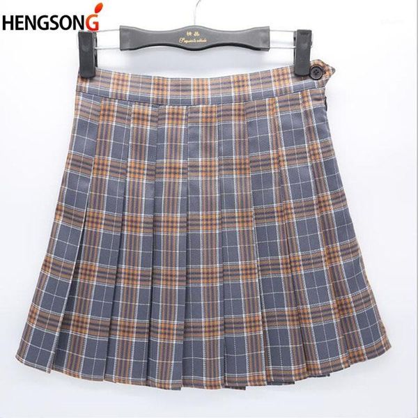 women girls plaid skirt high waist pleated skater skirt a-line school uniform with inner shorts casual skirts skinny girls1, Black
women girls plaid skirt high waist pleated skater skirt a-line school uniform with inner shorts casual skirts skinny girls1, Black