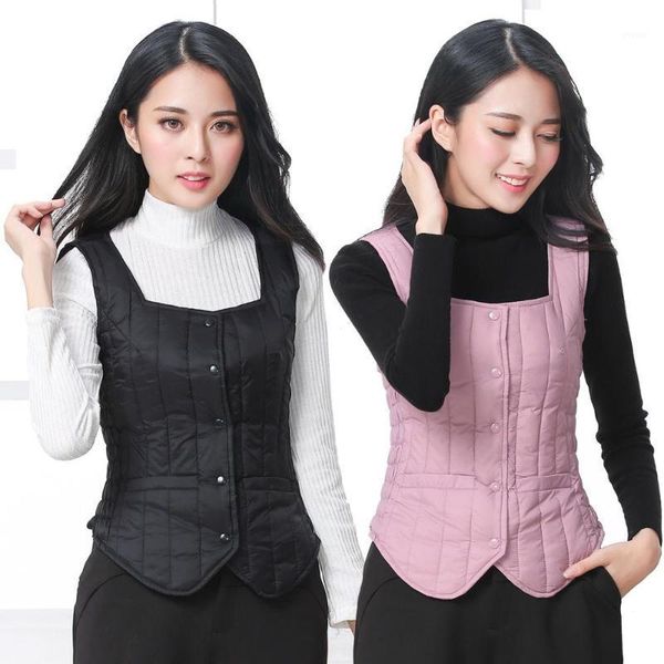 new women white duck down vest quilted liner vest autumn winter ultra light jacket sleeveless collarless down vests plus size1, Black;white
new women white duck down vest quilted liner vest autumn winter ultra light jacket sleeveless collarless down vests plus size1, Black;white