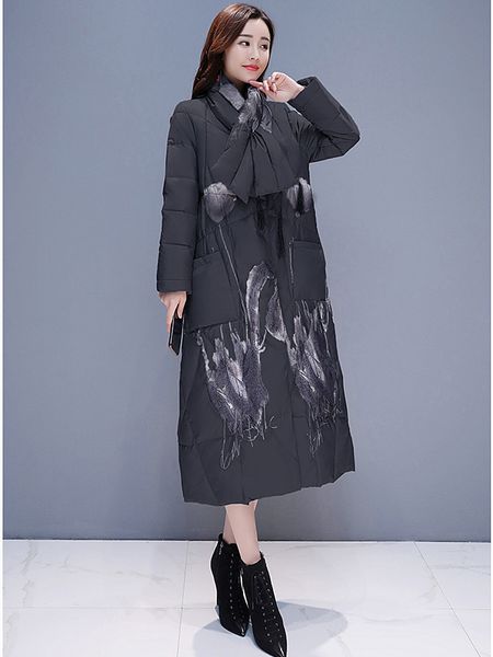 fashion winter coat new wind national cotton clothes on the long knee swallowing women's mangoes 0khr pvw3, Black
fashion winter coat new wind national cotton clothes on the long knee swallowing women's mangoes 0khr pvw3, Black