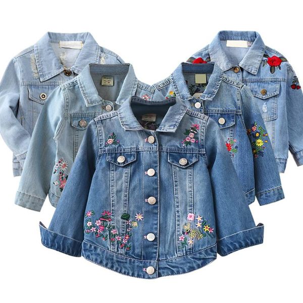 girl denim jacket coat flower embroidery new fashion children's spring autumn coat kids jacket baby coat girl's baby jacket, Blue;gray
girl denim jacket coat flower embroidery new fashion children's spring autumn coat kids jacket baby coat girl's baby jacket, Blue;gray
