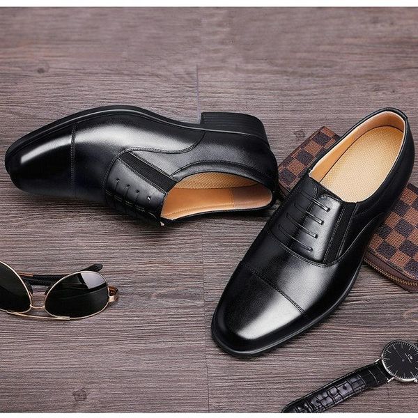 2020 autumn new men business dress shoes pointed oxford shoes men office men's formal c22-02, Black
2020 autumn new men business dress shoes pointed oxford shoes men office men's formal c22-02, Black
