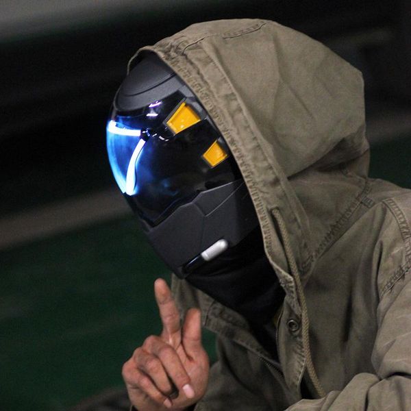 with light frp ana shrike skin masks with led ana luminous helmet for cosplay costume arylic mask without battery
with light frp ana shrike skin masks with led ana luminous helmet for cosplay costume arylic mask without battery