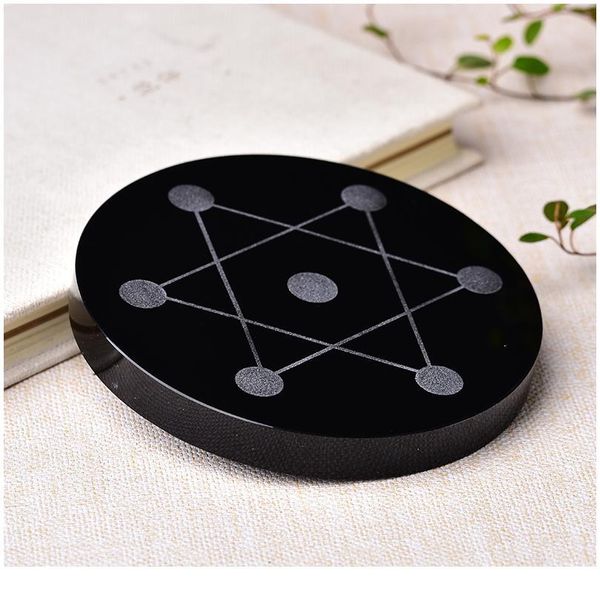natural obsidian seven star plate 12cm stone home decoration reiki energy stone glass decoration healing stone orname jllfpy, Black
natural obsidian seven star plate 12cm stone home decoration reiki energy stone glass decoration healing stone orname jllfpy, Black