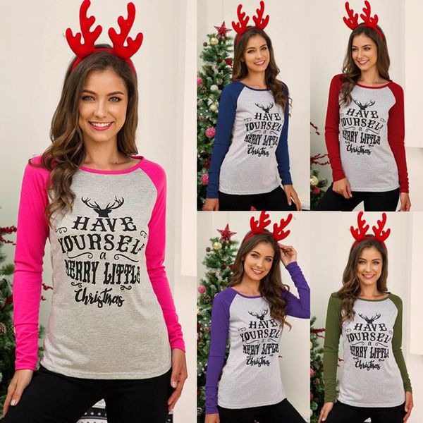 fashion christmas elk blouse shirt loose o-neck tee casual autumn winter ladies female women long sleeve blusas pullover, White
fashion christmas elk blouse shirt loose o-neck tee casual autumn winter ladies female women long sleeve blusas pullover, White
