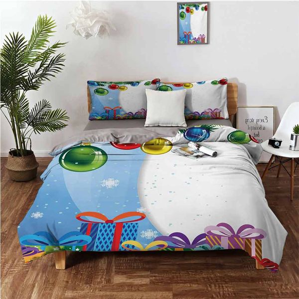 colorful surprise present boxes bowties and vibrant xmas balls fir tree branchesbedding 3-piece set
colorful surprise present boxes bowties and vibrant xmas balls fir tree branchesbedding 3-piece set