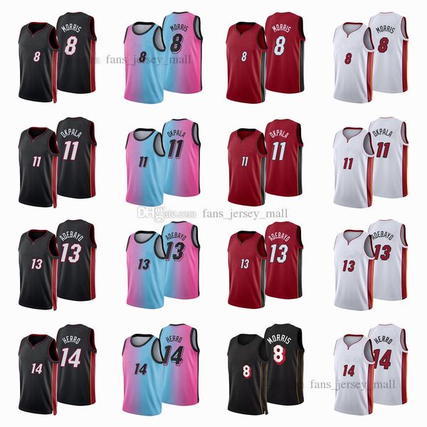 printed city basketball jerseys bam 13 adebayo tyler 14 herro markieff 8 morris kz 11okpala jersey color white red black custom, Black;red
printed city basketball jerseys bam 13 adebayo tyler 14 herro markieff 8 morris kz 11okpala jersey color white red black custom, Black;red