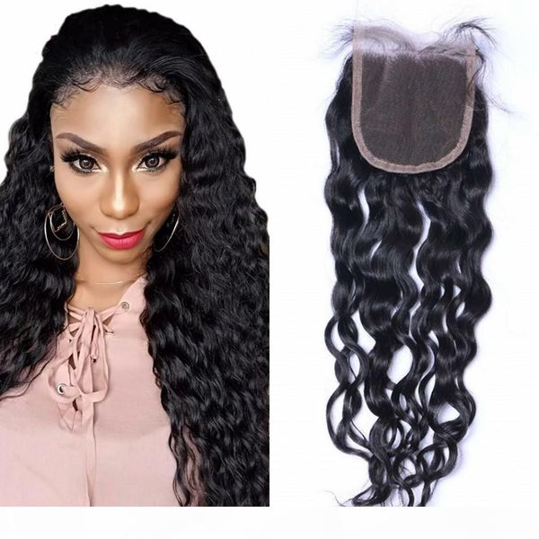 water wave closure peruvian 8-20 inch human hair closure 4*4 remy hair lace closures with baby hair, Black;brown
water wave closure peruvian 8-20 inch human hair closure 4*4 remy hair lace closures with baby hair, Black;brown