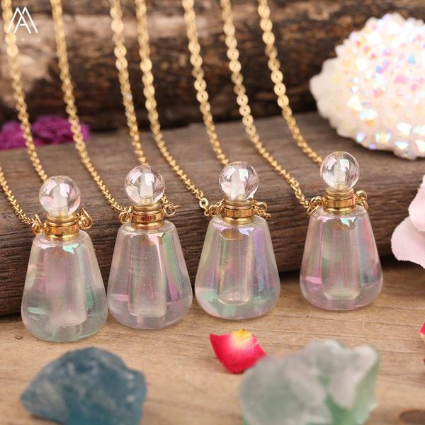 faceted aura white crystal quartz essential oil bottle pendant necklace women white quartz stone perfume bottle gold necklace, Silver
faceted aura white crystal quartz essential oil bottle pendant necklace women white quartz stone perfume bottle gold necklace, Silver
