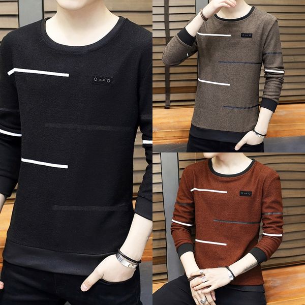 youth long sleeve t- autumn 2020 t- shirt shirtnew men's round neck stripe printed korean bottoming shirt trend ihnrq, Blue
youth long sleeve t- autumn 2020 t- shirt shirtnew men's round neck stripe printed korean bottoming shirt trend ihnrq, Blue